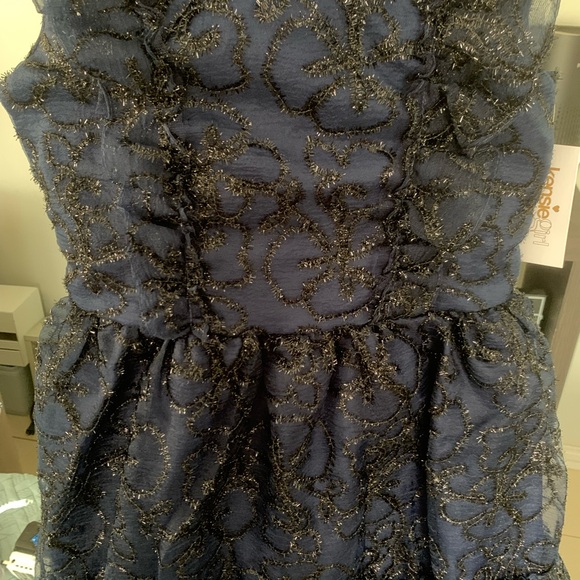 NWT Kensie Girl’s metallic blue dress special occasion - Picture 7 of 7